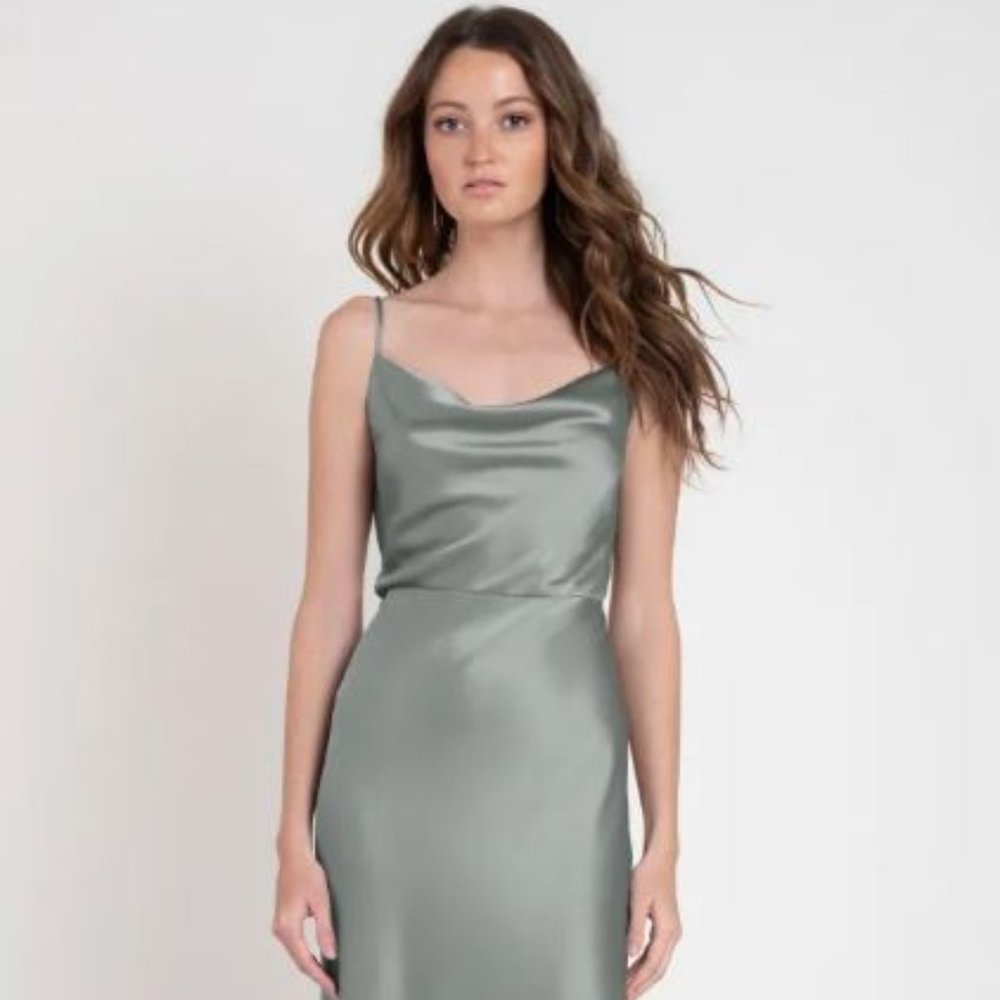 Jenny Yoo Sylvie Dress in Moss